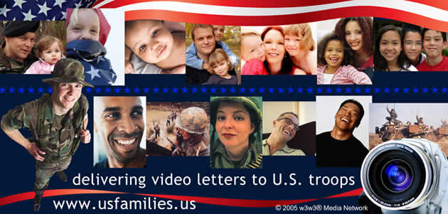 USFamilies.US Delivering Video Letters to U.S. troops