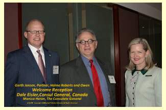 HRO Reception, Dale Eisler, Consul General, Canada - 4/21/08