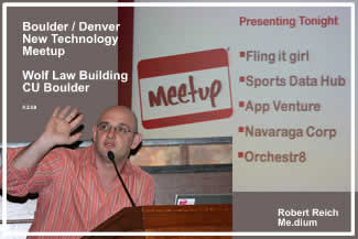 New Tech Meetup - Boulder Denver Sept. 2, 08