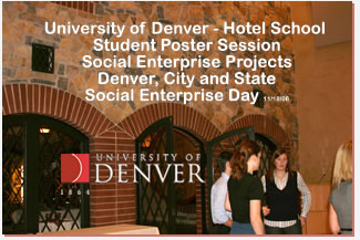 University of Denver - Social Enterprise Day 11/18/08