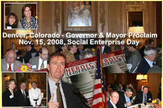 Social Enterprise Day Proclamation - City and State, Denver, Colorado No. 18, 2008