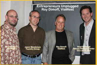 Entrepreneurs Unplugged - Roy Dimoff 11/19/08