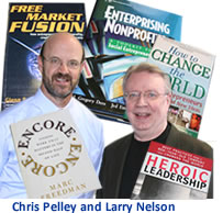 Chris Pelley, Capital Investment Management Company  & Larry Nelson, w3w3®