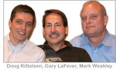 FTEN, Doug Kittelsen, Gary LaFever and HRO's Mark Weakley