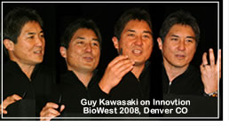 Guy Kawasaki at the BioWest 2008 Conference