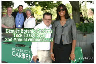 Denver Botanic Gardens - Tech Task Force - 2nd Annual Anniversary Celebration 7.24.09