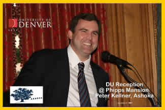 Peter Kellner - DU Phipps Reception 12/2/09