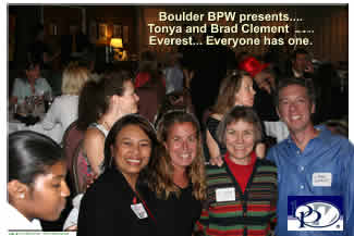 Boulder - Business Professional Women May 20, 2010 Everest-WeallHaveOne