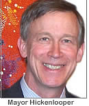 John Hickenlooper, Mayor Denver