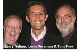 Larry Nelson, Louis Foreman - Edison Nation and Tom Frey - DaVinci Institute, Inventors Showcase 2011