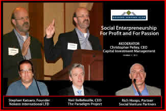 Rockies Venture Club - Social Enterprise for Profit, for Passion  10/11/11