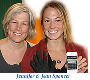 Jennifer & Jean Spencer, CoFounders, Agloves a Colorado Companies to Watch Winner 2012