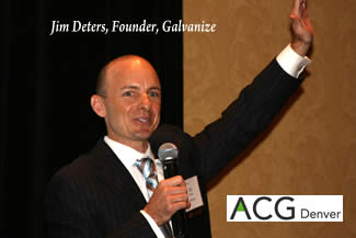 ACG Denver 9/11/2012  Jim Deters, Founder, Galvanize