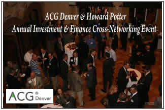 ACG Denver & Howard Potter, Annual Cross-Netowrking Event 9/27/2012