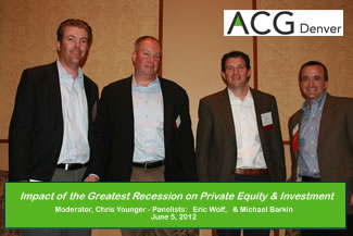 ACG Denver: Impact of the Greatest Recession 6/5/2012