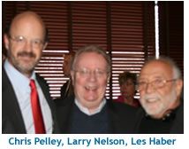 Chris Pelley, Larry Nelson & Les Haber