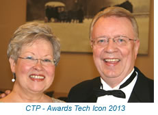 Pat & Larry Nelson, CTP's Tech Icon 2013 Award