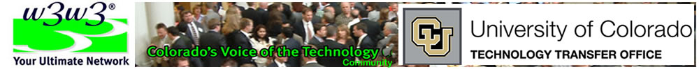 University of Colorado - Technology Transfer Office - Channel at 
      w3w3® Internet Talk Radio