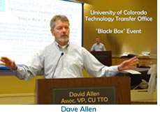 Dr. Dave Allen, Tech Transfer Office, University of  Colorado