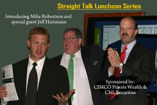 CIMCO's Straight Talk Series - with  Mike Robertson 4/16/2013