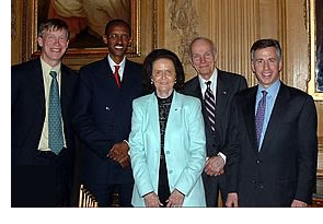 Reception at University of Denver for H.E. President Paul Kagame, Rawanda 2004