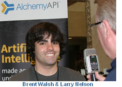 Brent Walsh, Sales Representative, AlchemyAPI, a Denver company