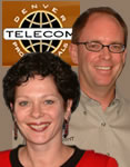 Sue Wyman and Gary Gaessler of Denver Telecom Professionals