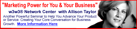 Allison Taylor: Next Seminar 