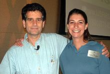 Dean Kamen and Jessica Wright